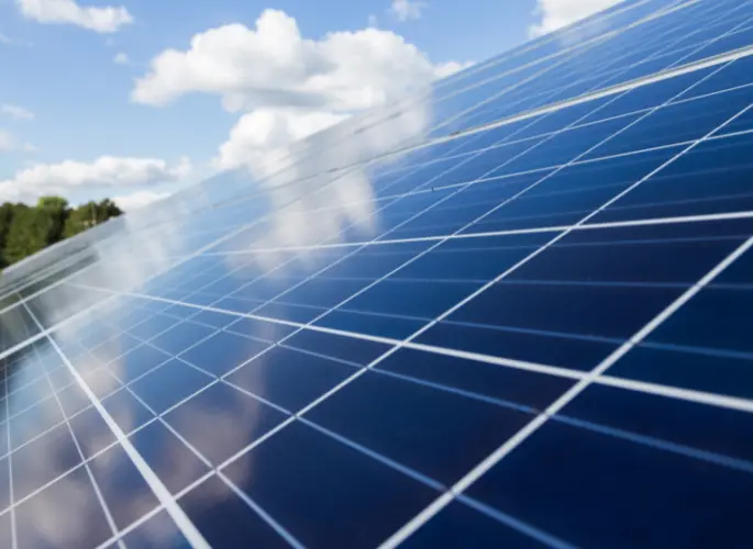 A solar panel